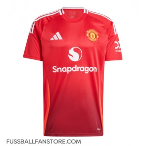 Manchester United Replik Heimtrikot 2024-25 Kurzarm